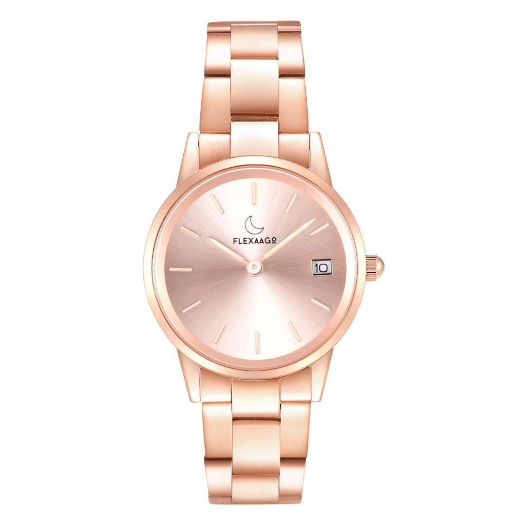 Nthawi Rose-Gold Stainless Steel